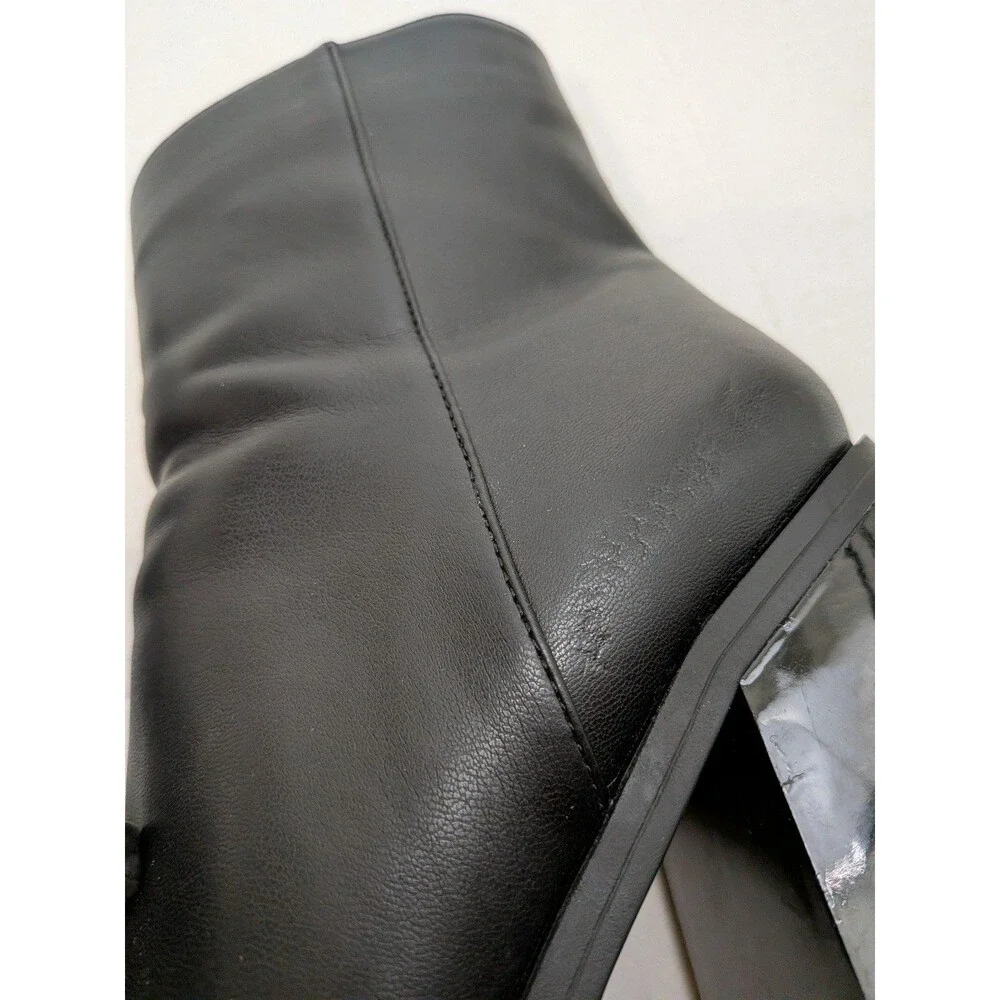 Circus NY Sam Edelman Layla Boots Size 8.5 Square Toe Block Heel Ankle Boots - Picture 3 of 12